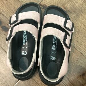 Pink girl Birkenstocks